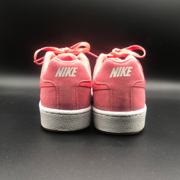 Women's Nike Court Royale Suede Pink/White - Picture 5 of 6